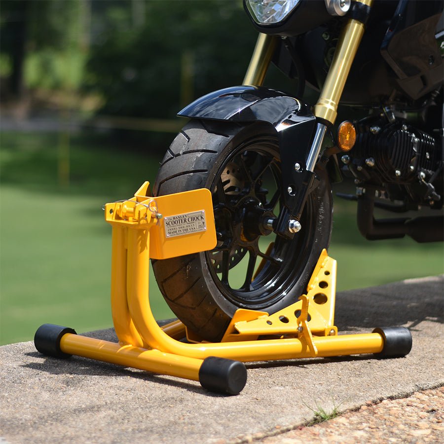 Scooter Chock by Baxley | Superior Chocks Made in the USA – Baxley
